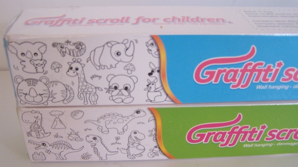 2 Pcs Children’s Drawing Roll, Coloring Paper Roll for Kids, 118×11.8 Inch