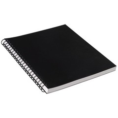 UCreate Poly Cover Sketch Book, Heavyweight, 9″ x 12″, Black, 12″ x 9″, Black
