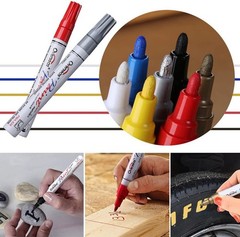 Paint Pens Set – 12 Vibrant Colors, Waterproof, Quick Dry, Non-Toxic for Arts…