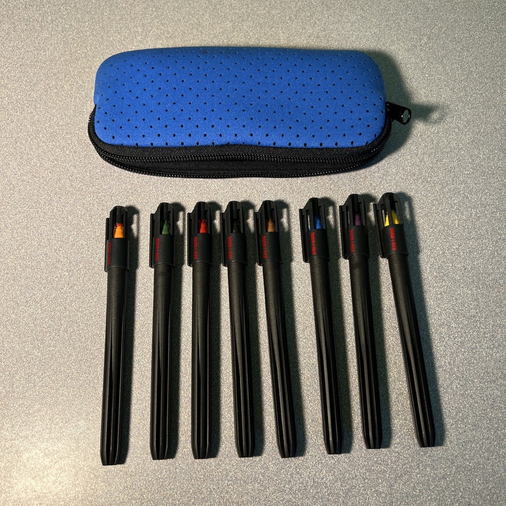 KOH-I-NOOR Nexus Art 8 Pen Studio Set New Lavenger With Pouch Ap10765