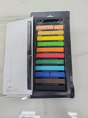 Faber Castell 4 Pitt Artist Pen Set Black India & LC 11 Basic Soft Pastels 884.