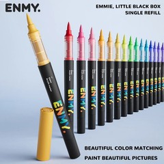 ENMY Acrylic Paint Markers Pen 80 Colors Soft Head Direct Liquid Art Supplies