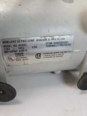 Mobilaire 50 Psi Compressor IRC607 With Wren B Airbrush Paint Sprayer