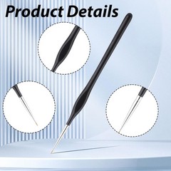 Professional 6PCS Detail Paint Brush Set with Ultra-Fine Tips – Ergonomic Design