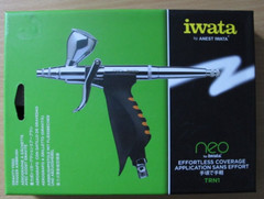 Iwata Airbrushes Gravity Feed Trigger Airbrush TRN1 IWAN5500 Open Box unused