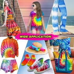 Tie Dye Kit for Kids and Adults, 32 Colours 80ML 32 Colors with Bottles