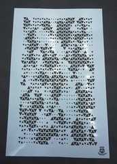 Mylar Camo Stencils Camouflage Gun Paint Cerakote HexTac EllipTAC TriTAC 3 Pack