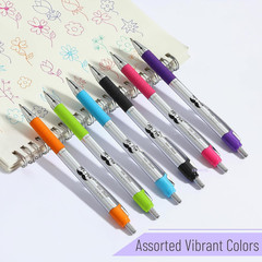 No Bleed Pens, Bible Pens, Fine Tip, Assorted Color, Pack of 6