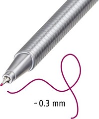 Ergonomic 60-Color Fineliner Set with Superfine 0.3mm Tip – Ultimate Precision