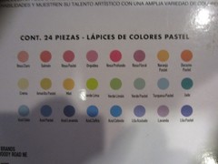 Prismacolor Pastel Colored Pencils, Brilliant Colors, Set of 24, Junior 4.0mm
