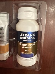 Lefranc Bourgeios Flashe Vinyl Paint, Discovery Set, 6x20ml + Matte Varnish, 7 C