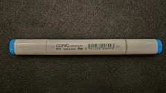 5 NEW SINGLE DUAL-TIPPED COPIC ALCOHOL MARKERS/COLORS: (B16, C6, RV69YG06, R35)