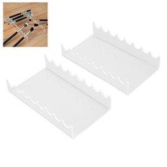 Pilipane 2PCS Makeup Brush Holder Clear Acrylic Horizontal Brush Drying Rack …