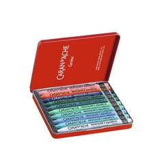 Caran d’Ache Neocolor II Beya Rebaï Cold Shades 10 Water-Soluble Wax Pastels Tin