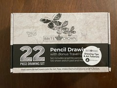 Brite Crown 22 Piece Drawing Kit Brand New Sealed