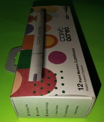 Copic Acrea 12 Paint Markers~Luminous~Brand New~Reserved Bid$12.99~oh, my!