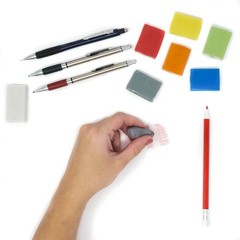 Kneaded Erasers 18 Pack, Sketching Blending Tool For Artists, Gray