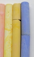 Vintage Binney & Smith Crayola No. 816 Colored & No. 320 White Chalk In Boxes