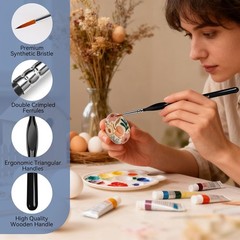 Painting brush set brushes for painting oil Paint Acrylic lot artist face bulk