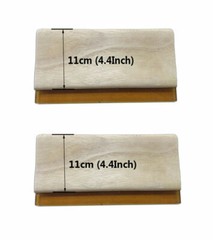 2pcs Excellent 13 inch (33cm) Widen Oiliness Squeegee 75 Durometer USA Stock New