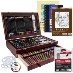 Ultimate Artist Gift Set – Watercolors, Oil Pastels, Brushes
