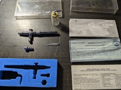 Olympos HP-18B Single Action Airbrush Made in Japan Complete Kit Vintage 80s