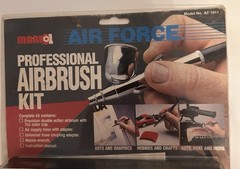 Mark 1 Air Force Professional Airbrush Kit w/ Case and Manual New In Box