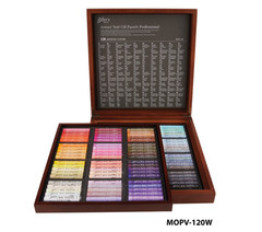 Genuine Mungyo Soft Oil Pastels wood Box Set of 120 – MOPV-120W