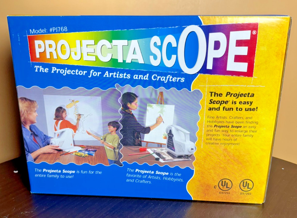 Artograph Projecta Scope PJ768 Opaque Art & Craft Projector – New Open Box