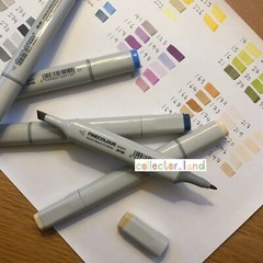 EF100 Copic Style Sketch Hard-Tip Marker Double-Ended Refillable Art Pen Paint