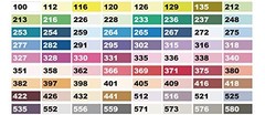Derita alcohol marker Neopiko collar 72 colors B Set
