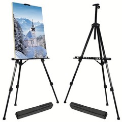 66inch Adjustable Display Easel Folding Portable Floor Standing Tripod for Party