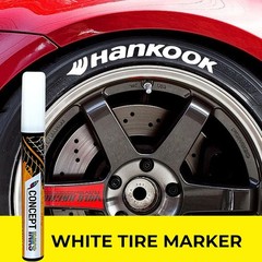Long-Lasting White Tire Lettering Pens – Waterproof & Fade Resistant, 3 Pack