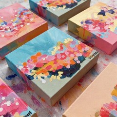 12×12 Inch Gallery Wrapped Canvas – 1.5 Inch Depth 4 Pack – 10 Oz Triple Gess…