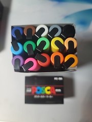 Uni-Posca PC3M15C Paint Marker Pen Set – 15 Count NEW IN BOX MARKERS PC-3M15