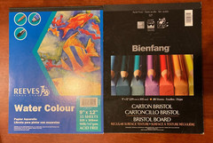 Reeves Water Colour & Beinfang Bristol Board Paper Bundle