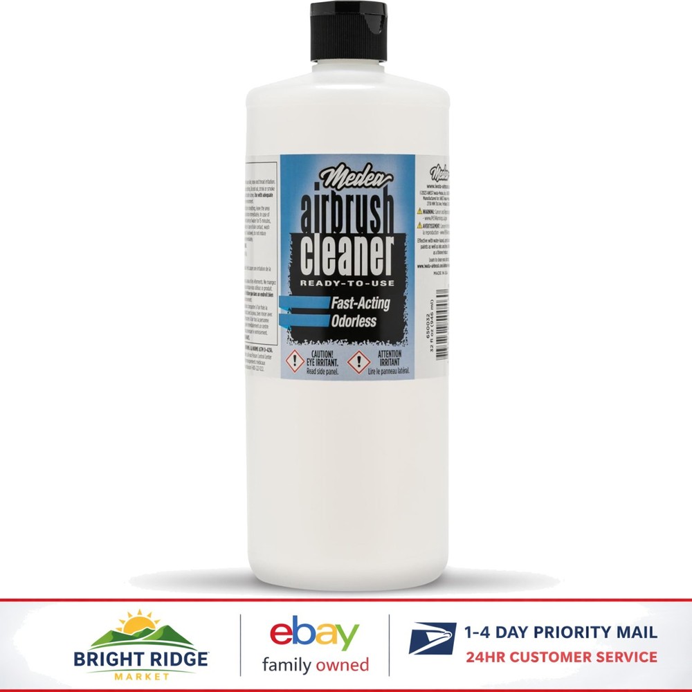 Ready-to-Use Airbrush Cleaner, Deep Cleaning Solution for Artist Tools 32 oz