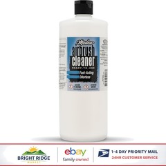 Ready-to-Use Airbrush Cleaner, Deep Cleaning Solution for Artist Tools 32 oz