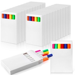 72 Pcs Washable Markers in 6 Vibrant Colors Broad Line Washable Coloring Mark…