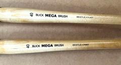 NEW Lot of 2 Blick Mega Golden Taklon Brush Mega Filbert Size 40