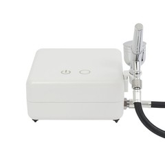 White Airbrushing Tool Kit High Pressure Air Brush Tools With Air Compressor