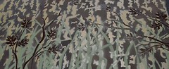 2Pack! Vinyl Airbrush Spray Stencils 10Mil – 14×9″ Camouflage Tree Bark Multicam