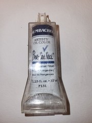 Grumbacher Artist Oil Color Pre-tested Genuine Manganese Blue PB33 37mil tube