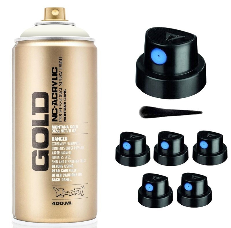 5 Spray Paint Caps for Montana Gold Spray Paint – NO CAN