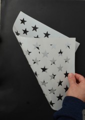 4 PACK Spray Airbrush Painting Stencils American Flag 50 US Stars Small & Large
