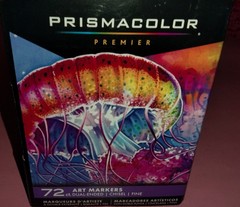 Prismacolor® Premier® Dual-Ended 72 Color Jellyfish Box Art Marker Set~$79.99