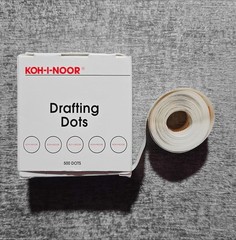 Lot of 3 Koh-I-Noor Drafting Dots Art Architecture Drawing Supplies – Lot#2Of2