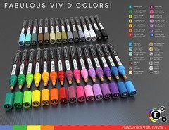 Paint Markers for Rock Painting, Fabric, Wood – 30 Count
