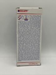 Edding 751 Red Paint Marker Box of 10 1-2mm Fine Tip Industrial Markers Paint