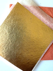 Sepp real Gold Leaf Book 21k Moon Gold Monarch loose or transfer
